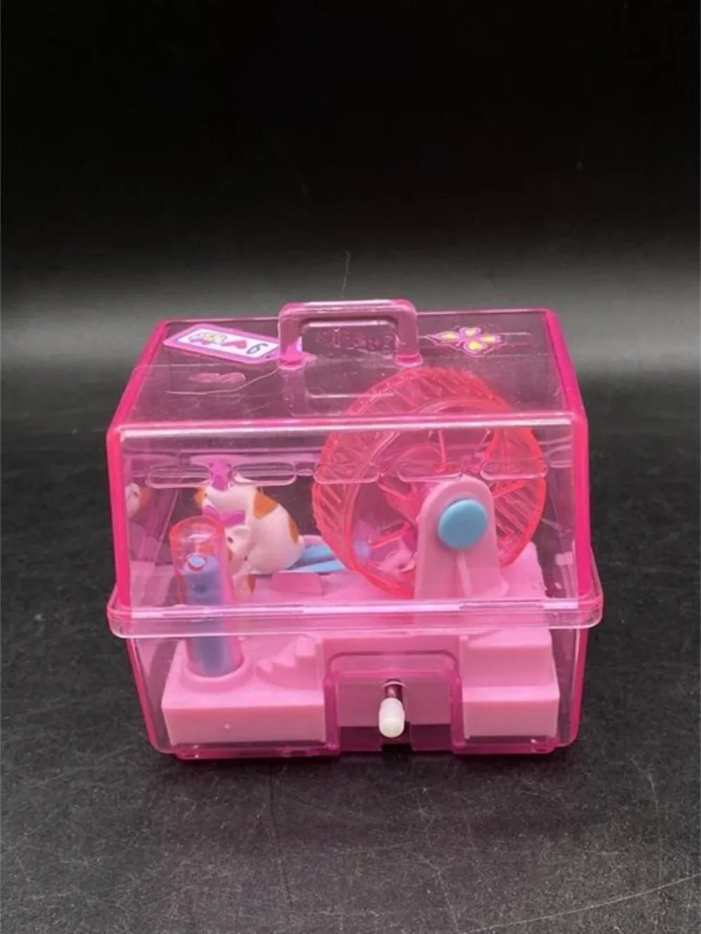 Barbie Magic Moves Pet Hamster Cage Windup MATTEL 1995 Working